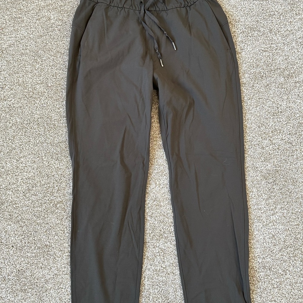 Lululemon Army Green Jogger Pants